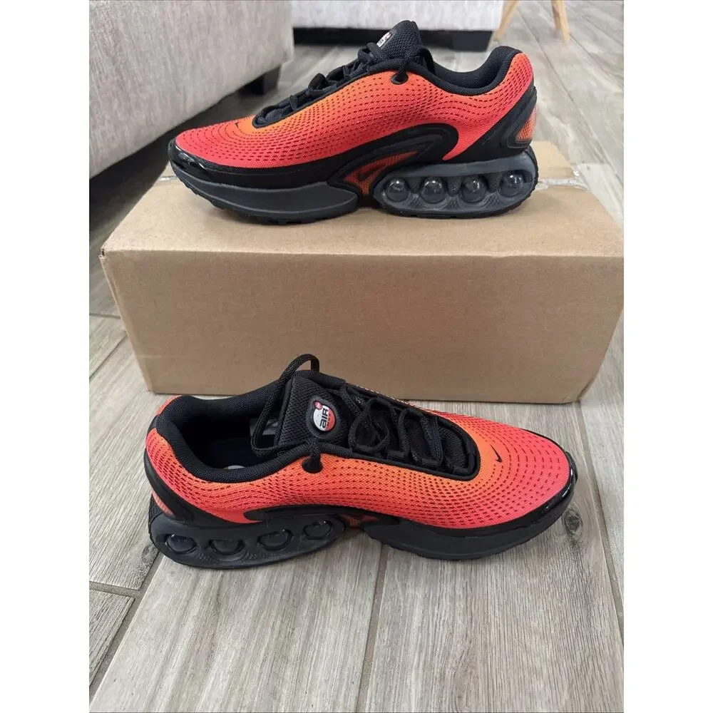 Size 8.5 Nike Air Max DN 'Total Orange Crimson Black' Mens IB4505-803 Shoes